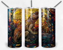 Load image into Gallery viewer, Bearded Dragon Stained Glass