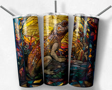 Load image into Gallery viewer, Bearded Dragon Stained Glass