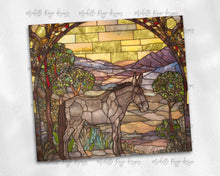 Load image into Gallery viewer, Donkey Stained Glass