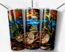 Load image into Gallery viewer, Ducks Stained Glass