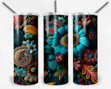 Load image into Gallery viewer, Embroidered Boho Flowers