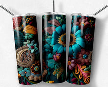 Load image into Gallery viewer, Embroidered Boho Flowers