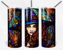 Load image into Gallery viewer, Halloween Witch Tumbler Design