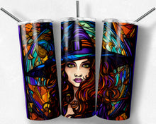 Load image into Gallery viewer, Halloween Witch Tumbler Design