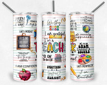 Load image into Gallery viewer, Teacher Daily Affirmations Inspiration