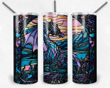 Load image into Gallery viewer, Purple Dragon Stained Glass