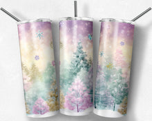 Load image into Gallery viewer, Winter wonderland in pastel colors