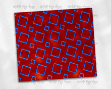 Load image into Gallery viewer, Red Blue Sports colors Background