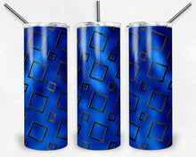 Load image into Gallery viewer, Royal blue Black Sports colors Background