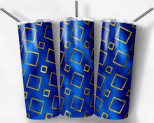 Load image into Gallery viewer, Royal blue Yellow gold Sports colors Background