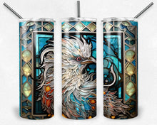 Load image into Gallery viewer, Silkie Chicken Stained Glass
