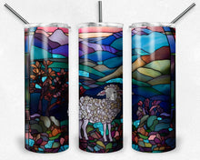 Load image into Gallery viewer, Babydoll Sheep Stained Glass