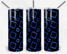 Load image into Gallery viewer, Black Royal Blue Sports colors Background
