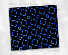 Load image into Gallery viewer, Black Royal Blue Sports colors Background