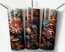 Load image into Gallery viewer, 3D Boho Clay and Paper Flowers