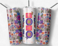 Load image into Gallery viewer, MAMA Flowers in Hot Pink and Blues