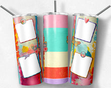 Load image into Gallery viewer, Bright Paint and Butterflies with 4 frames