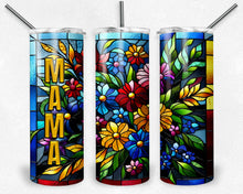 Load image into Gallery viewer, MAMA Stained Glass Bright Flowers