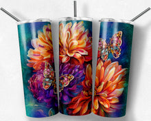 Load image into Gallery viewer, Jeweled Butterflies and Flowers