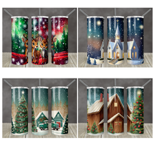 Load image into Gallery viewer, Christmas Drive Tumblers by Melissa & Michelle Raye Design 2023- Limited Time on Sale