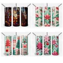 Load image into Gallery viewer, Christmas Drive Tumblers by Melissa & Michelle Raye Design 2023- Limited Time on Sale