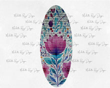 Load image into Gallery viewer, Folk Art Flower18" Oval wind spinner design