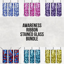 Load image into Gallery viewer, Awareness Ribbon Stained Glass Bundle - Limited Time