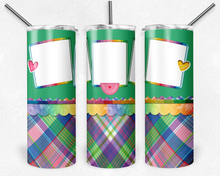 Load image into Gallery viewer, Bright Plaid with Picture Frames