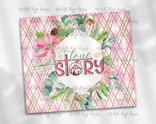 Load image into Gallery viewer, True Story on Christmas Pink Argyle Plaid