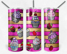 Load image into Gallery viewer, Cupcakes Stained Glass