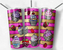 Load image into Gallery viewer, Cupcakes Stained Glass