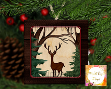 Load image into Gallery viewer, Christmas 3d Ornament Jasmina & Michelle 2021 Drive - Limited Time on Sale