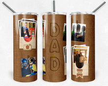 Load image into Gallery viewer, Wooden Dad with Picture Frames