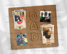 Load image into Gallery viewer, Wooden Dad with Picture Frames