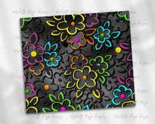 Load image into Gallery viewer, Fluorescent Neon Rainbow Peekaboo Flowers