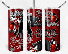 Load image into Gallery viewer, Red Glitter 2023 Graduation Burst