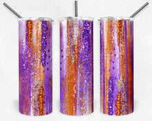 Load image into Gallery viewer, Halloween Purple and Orange Brush Strokes