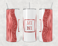 Load image into Gallery viewer, Mama Coral - Kids Flip Cup, 15oz Skinny Tumbler, 20 Oz Skinny Tumbler Design