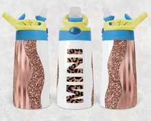 Load image into Gallery viewer, Mama Mini Rose Gold Set  - Kids Flip Cup, 15oz Skinny Tumbler, 20 Oz Skinny Tumbler Design