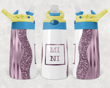 Load image into Gallery viewer, Mama Mini Violet Set  - Kids Flip Cup, 15oz Skinny Tumbler, 20 Oz Skinny Tumbler Design