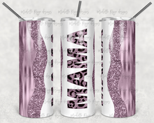 Load image into Gallery viewer, Mama Mini Violet Set  - Kids Flip Cup, 15oz Skinny Tumbler, 20 Oz Skinny Tumbler