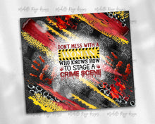 Load image into Gallery viewer, Don't Mess with a Woman Crime TV Milky Way