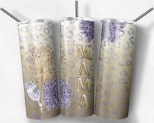 Load image into Gallery viewer, Boho Purple Gold cheetah leopard  Mama