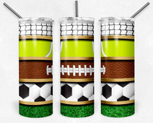 Load image into Gallery viewer, Tennis, Football, and Soccer Sports Stripes