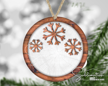 Load image into Gallery viewer, Christmas 3d Ornament Jasmina & Michelle 2021 Drive - Limited Time on Sale