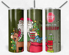 Load image into Gallery viewer, Stop looking at my package - Santa- 18+
