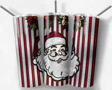 Load image into Gallery viewer, Santa Claus Stained Glass