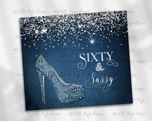 Load image into Gallery viewer, Sixty and Sassy Denim High Heels