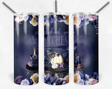 Load image into Gallery viewer, Drink up witches Beautiful, Spooky Halloween w/ raven and florals