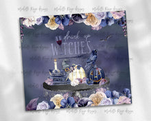 Load image into Gallery viewer, Drink up witches Beautiful, Spooky Halloween w/ raven and florals